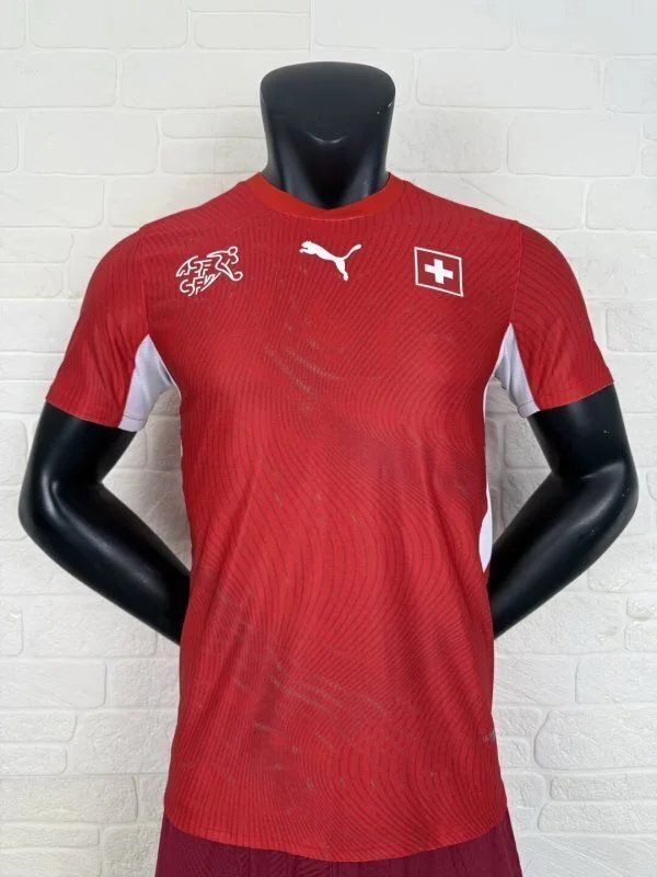 Switzerland Authentic Football Jersey Home Shirt World Cup 2026