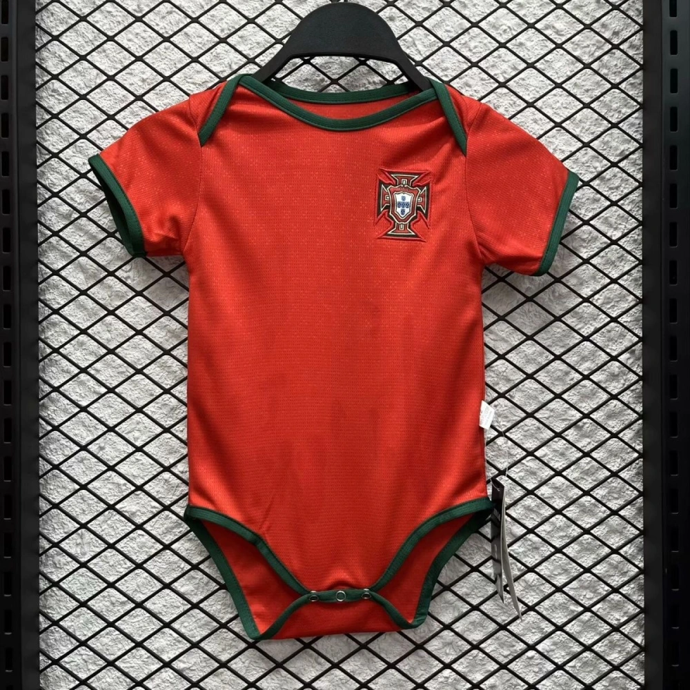 Portugal Soccer Jersey Home Baby Uniform 2025