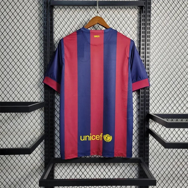 Barcelona Retro Jersey Home Soccer Shirt 2014-15