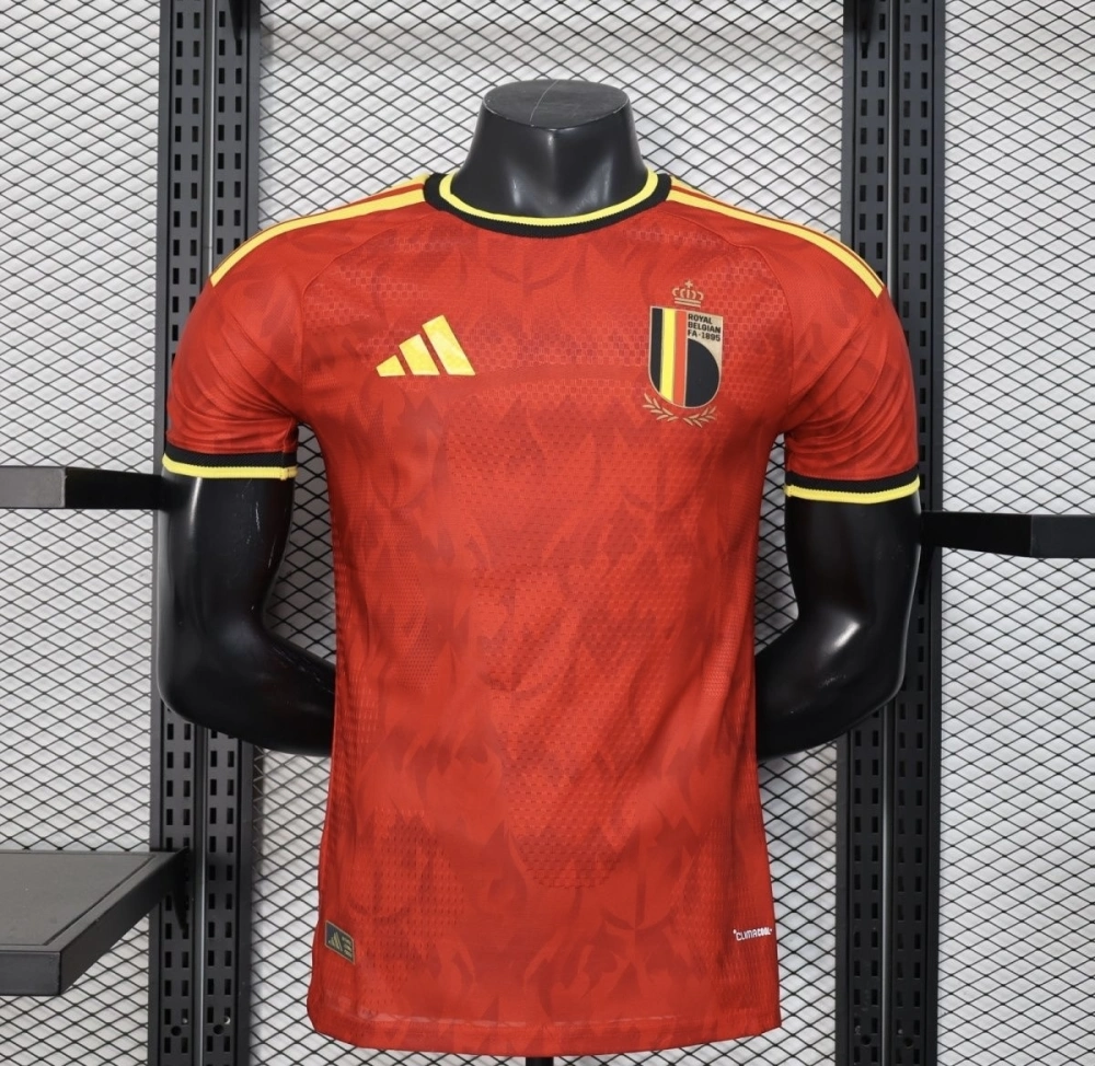 Belgium Authentic Soccer Jersey Home Shirt World Cup 2026