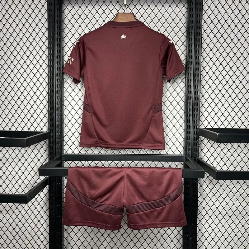 Manchester City Third Away Kids Kit Jersey+Shorts 2024/25