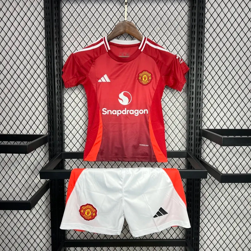 Manchester United Home Kids Kit Jersey+Shorts 2024/25
