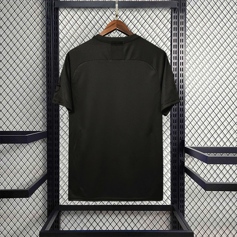 Borussia Dortmund Retro Jersey Black Soccer Shirt 2019/20