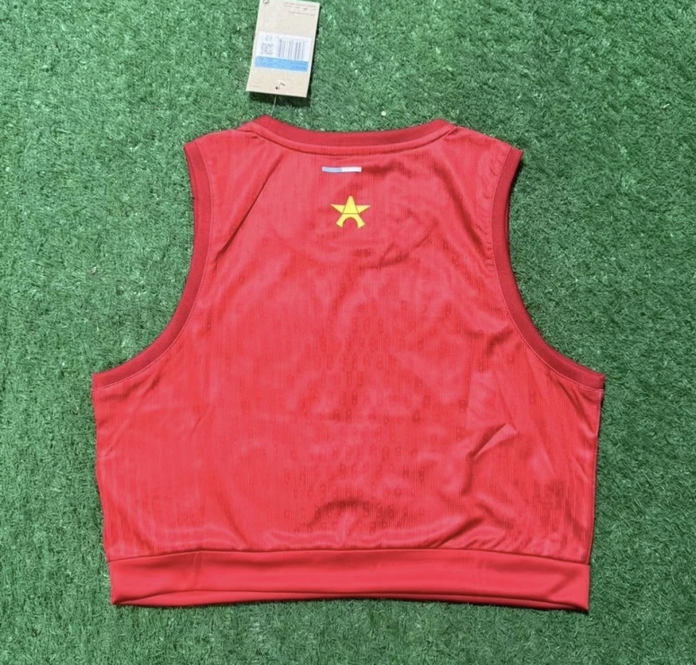 PSG Soccer Jersey Red Women's Vest 2025/26