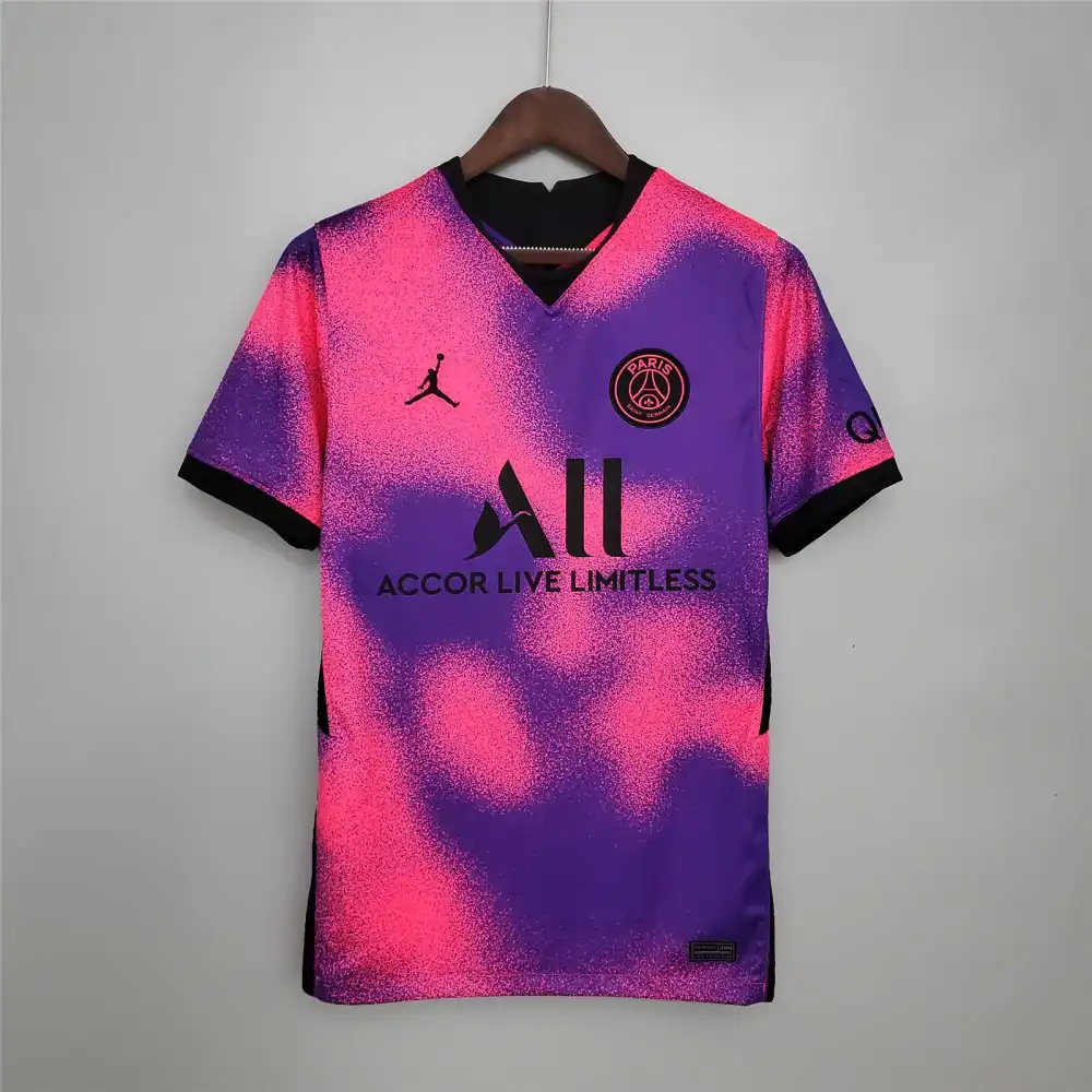 PSG Retro Jersey Fourth Away Soccer Shirt 2020/21