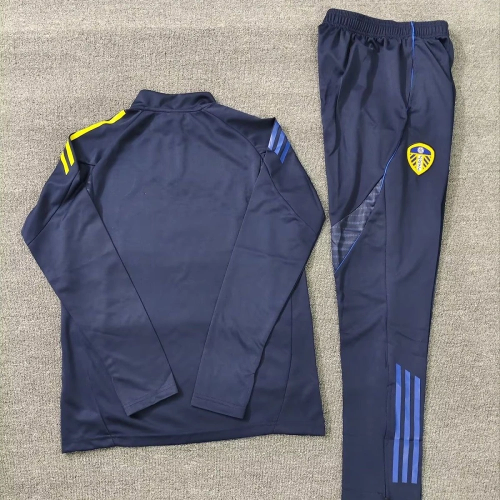 Leeds United Training Kit (Sweatshirt+Pants) Blue 2025/26