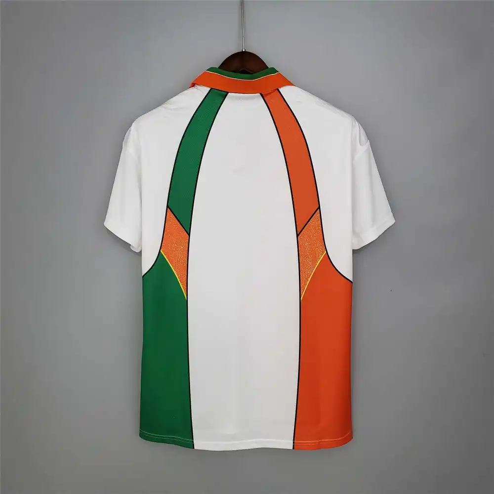 Ireland Retro Soccer Jersey Away Custom Shirt 1994-96