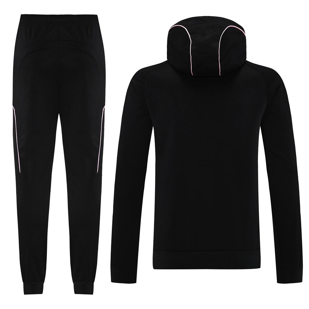Inter Miami Hoodie Training Kit (Sweatshirt+Pants) Black 2025