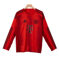 Bayern Munich Long Sleeve Jersey Home Football Shirt 2024/25