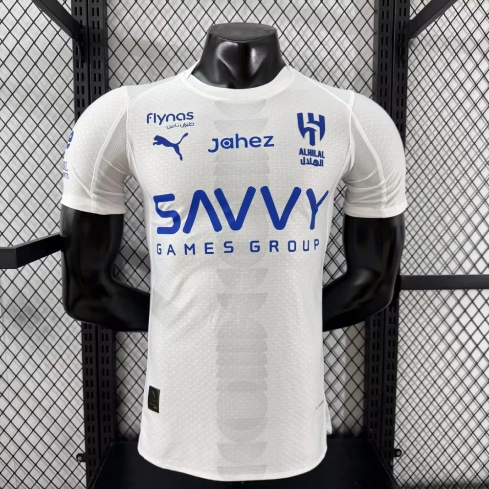 Al Hilal SFC Authentic Soccer Jersey Away Shirt 2025/26