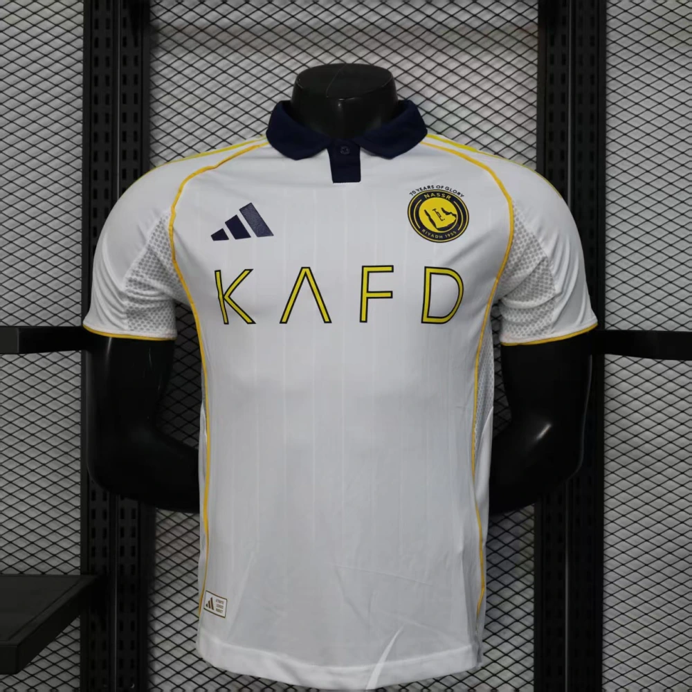 Al Nassr Authentic Soccer Jersey Third Away Shirt 2025/26