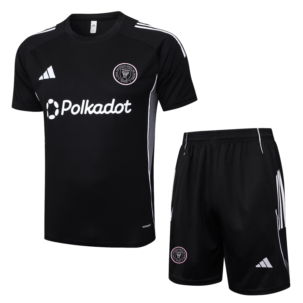 Inter Miami Training Jersey Kit Black 2025/26
