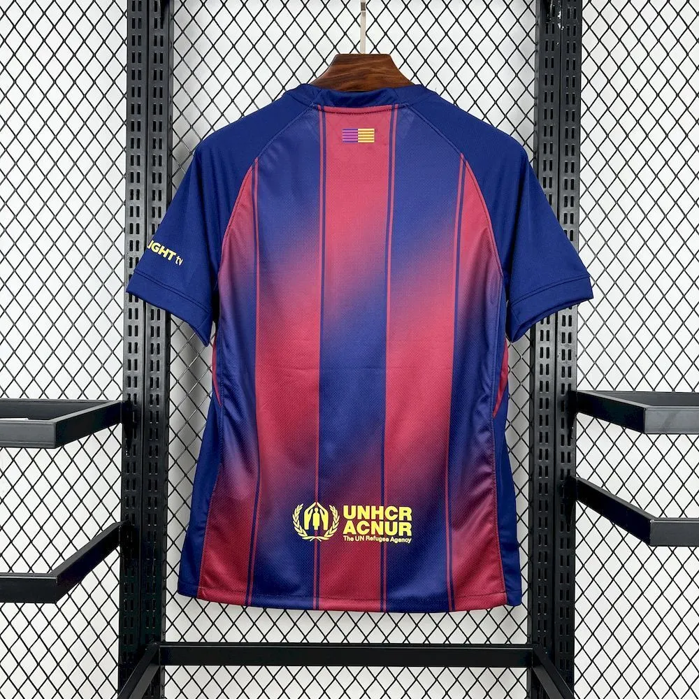 Barcelona Home Soccer Jersey Custom Shirt 2025/26