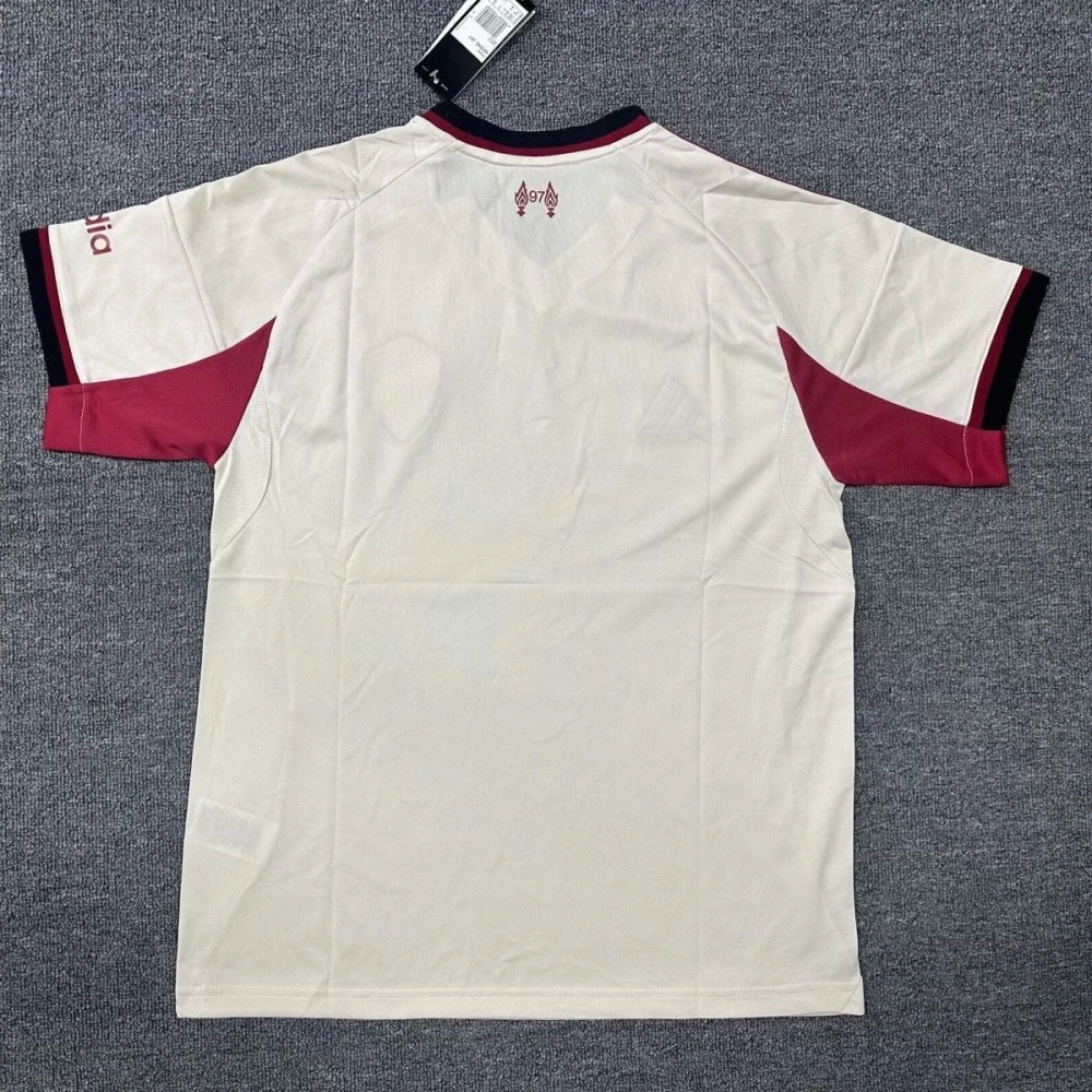 Liverpool Football Jersey Away Custom Shirt 2025/26