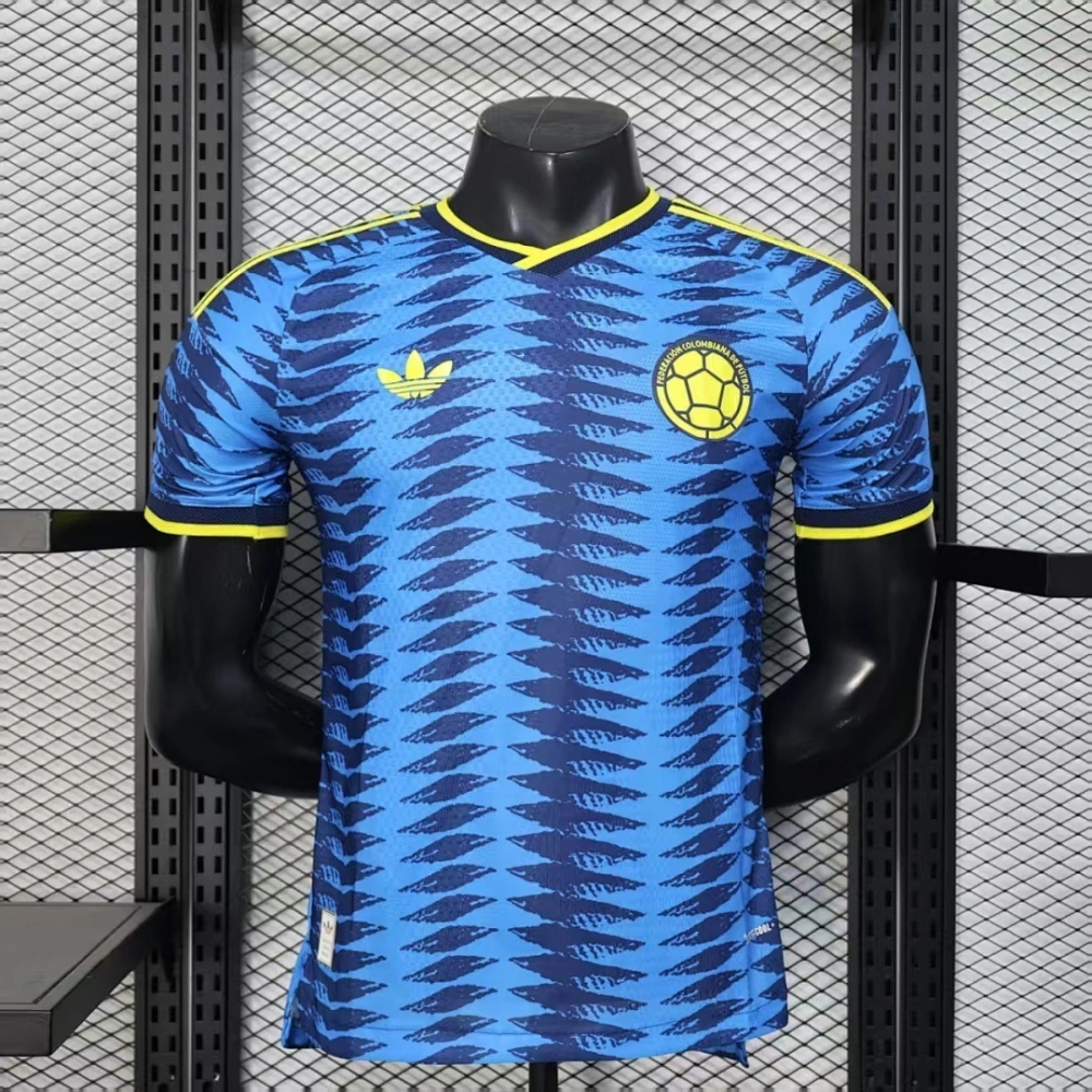 Colombia Authentic Soccer Jersey Away Shirt World Cup 2026