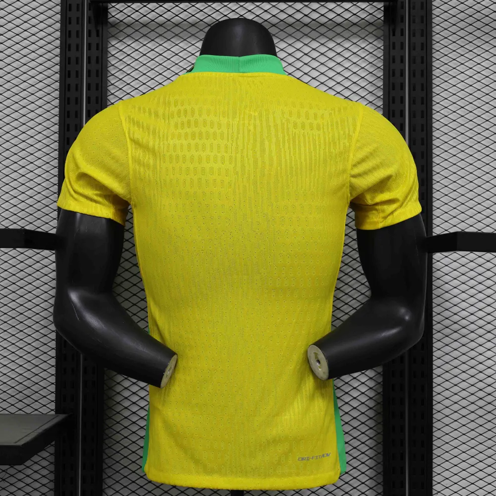 Brazil Authentic Soccer Jersey Home Shirt 2025
