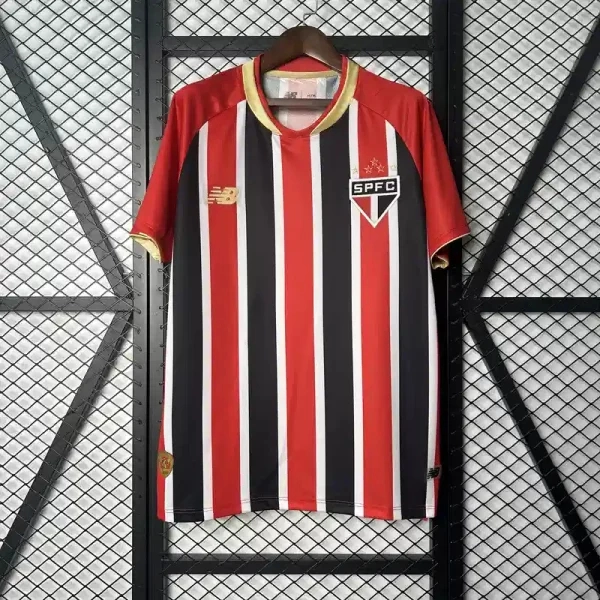 Sao Paulo FC Soccer Jersey Away Custom Shirt 2025 - Without Sponsor