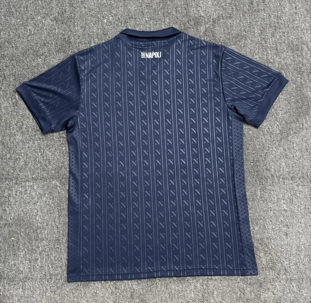 Napoli Soccer Jersey Third Away Custom Shirt Champions League 2025-26