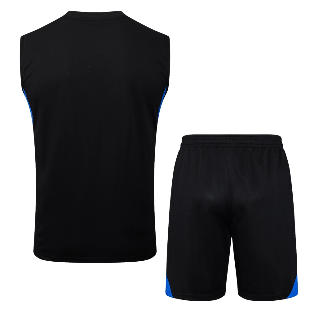 Manchester United Sleeveless Training Kit Black 2025/26