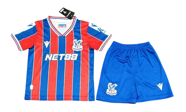 Crystal Palace Football Jersey Kids Kit Jersey+Shorts 2025/26