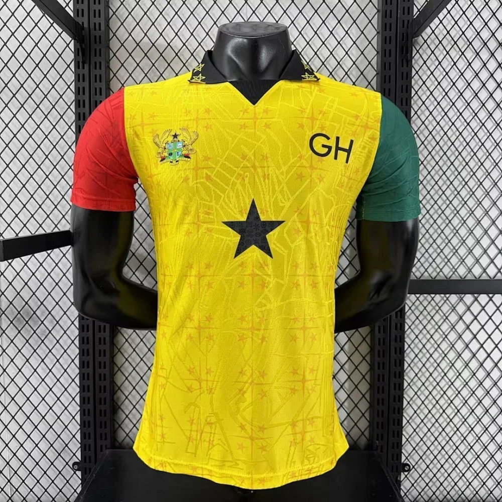 Ghana Authentic Soccer Jersey Special Edition Shirt World Cup 2025
