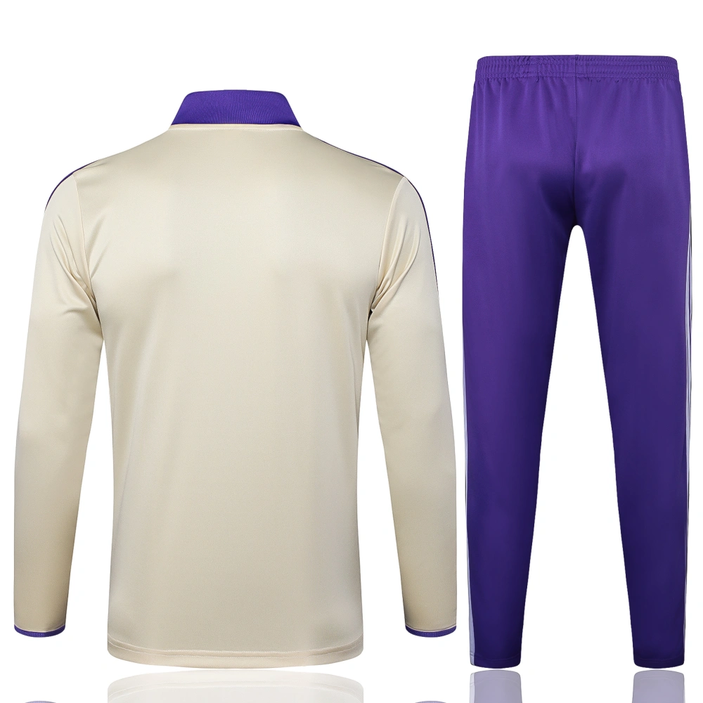 Real Madrid Training Kit (Sweatshirt+Pants) Apricot 2025/26
