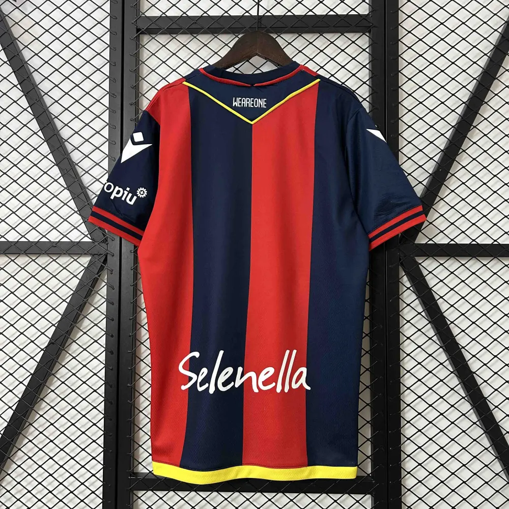 Bologna Soccer Jersey Home Custom Shirt 2024/25