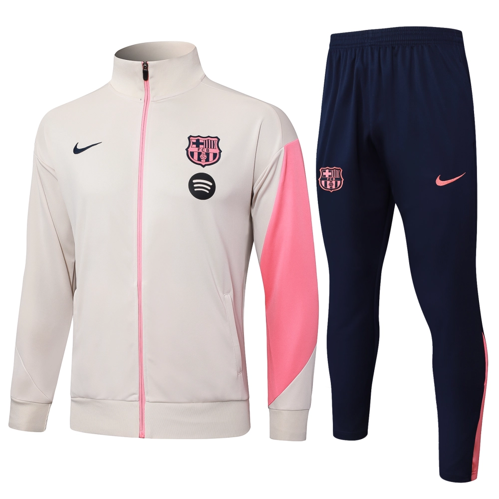 Barcelona Training Kit (Jacket+Pants) Beige 2025/26