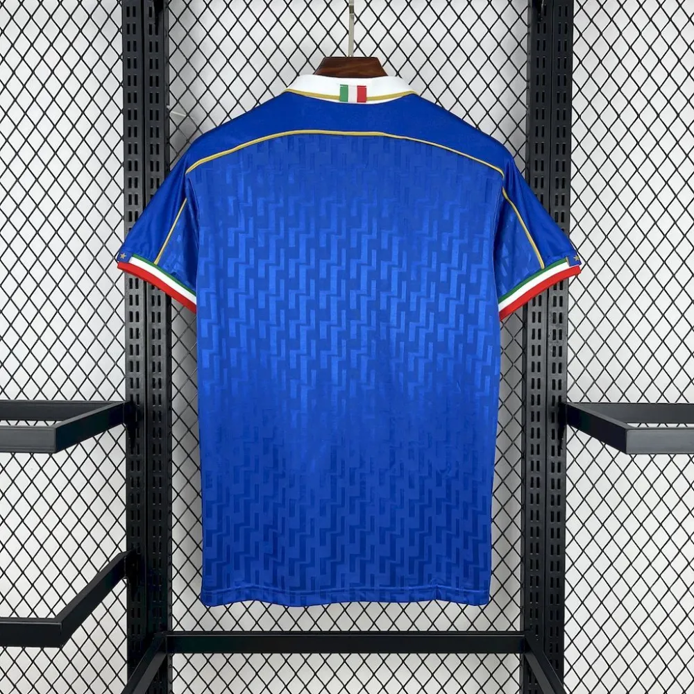 Italy Retro Soccer Jersey Home Custom Shirt 1995