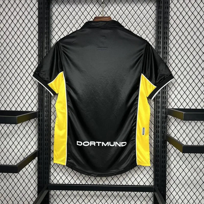 Borussia Dortmund Retro Jersey Away Soccer Shirt 1998-2000
