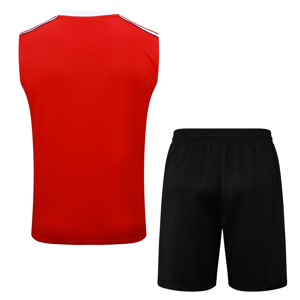 Manchester United Sleeveless Training Kit Red 2025/26
