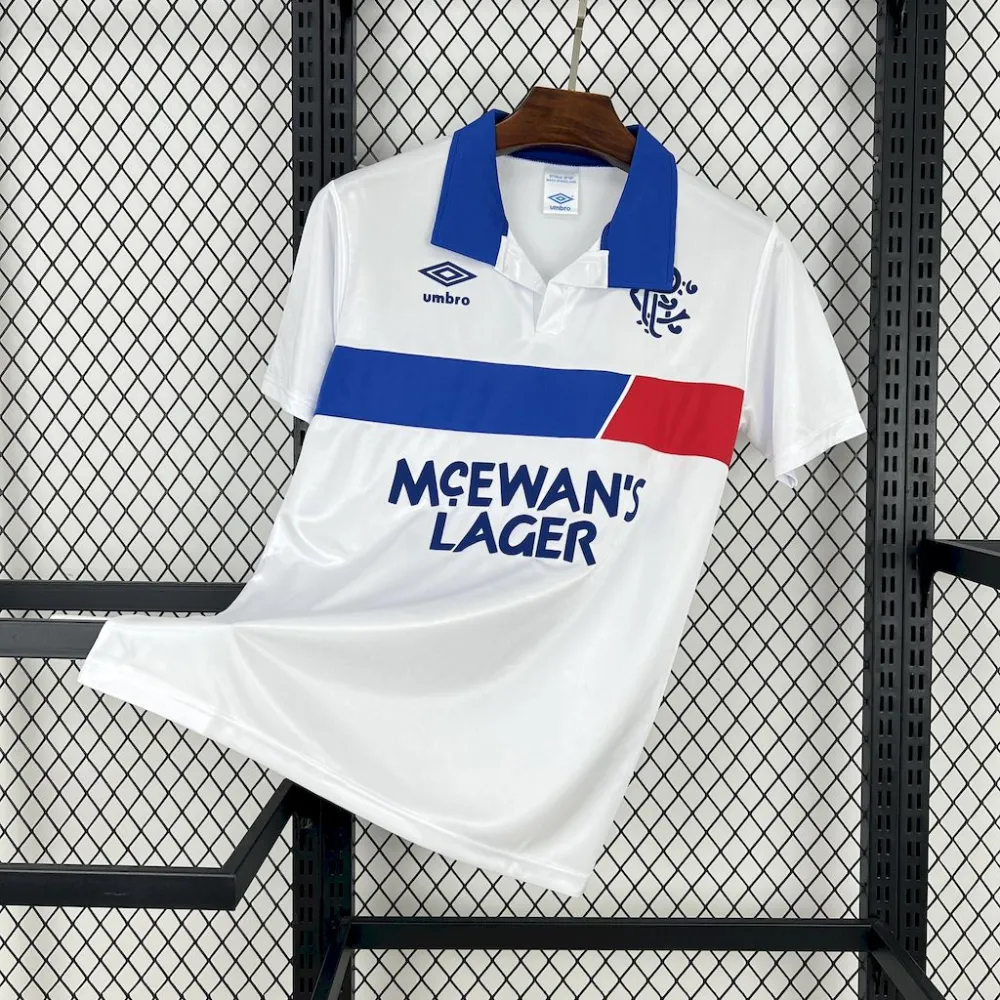 Rangers FC Retro Soccer Jersey Away Custom Shirt 1994
