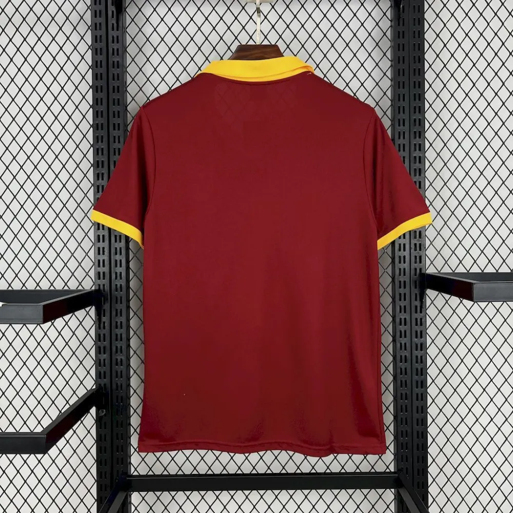 Roma Retro Soccer Jersey Home Custom Shirt 1989/90