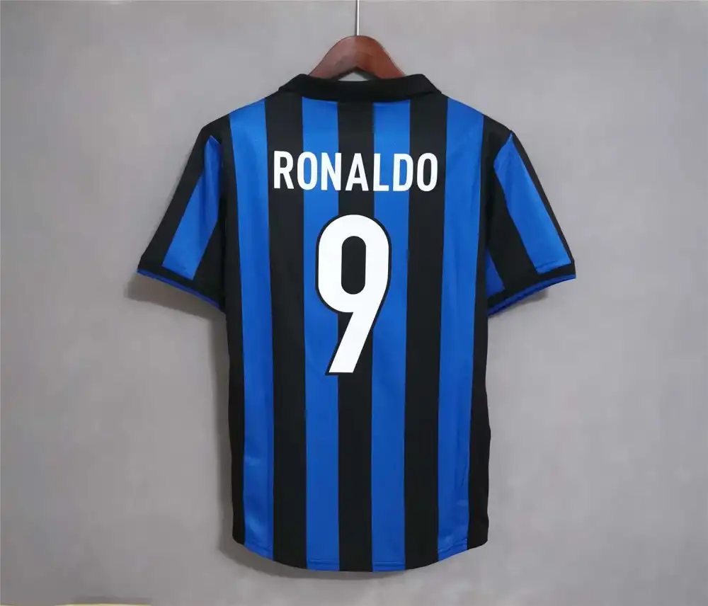 Inter Milan Retro Jersey Custom Home Soccer Jersey 1998/99