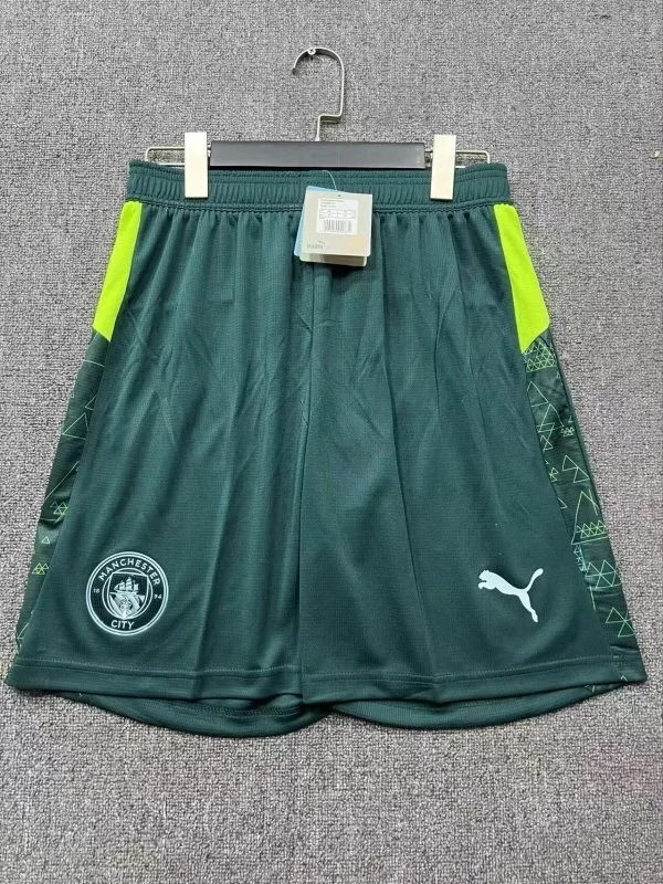 Manchester City Fourth Away Football Shorts 2025/26