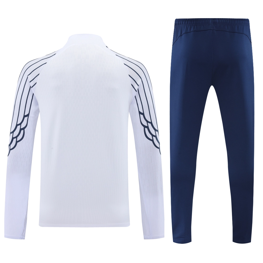 PSG Authentic Training Kit (Sweatshirt+Pants) White 2025/26 - Player Version (With Star)
