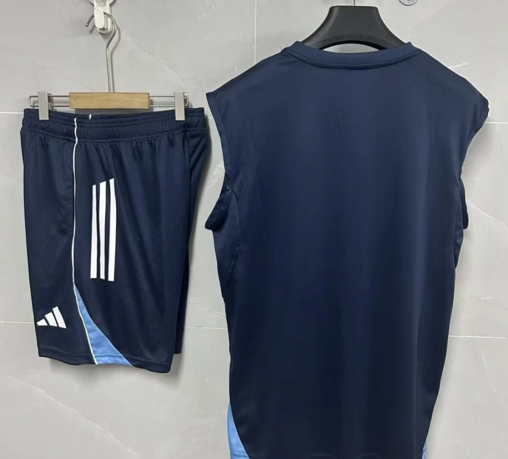 Al Nassr Sleeveless Training Kit Navy 2025/26