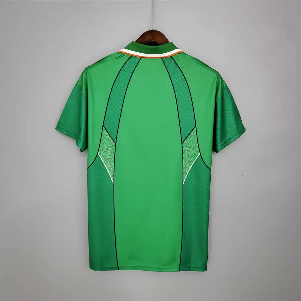 Ireland Retro Soccer Jersey Home Custom Shirt 1994-96