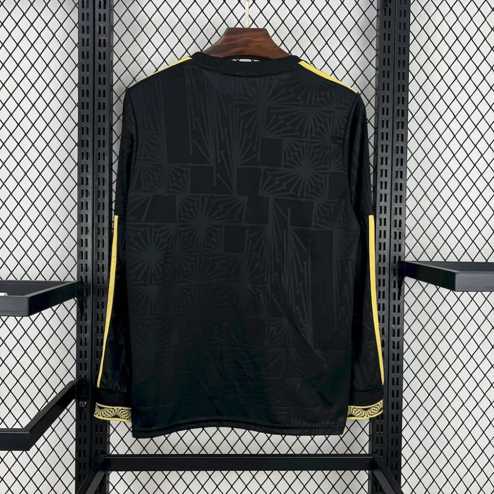 Mexico Gold Cup Black Special Long Sleeve Soccer Jersey Custom Shirt 2025