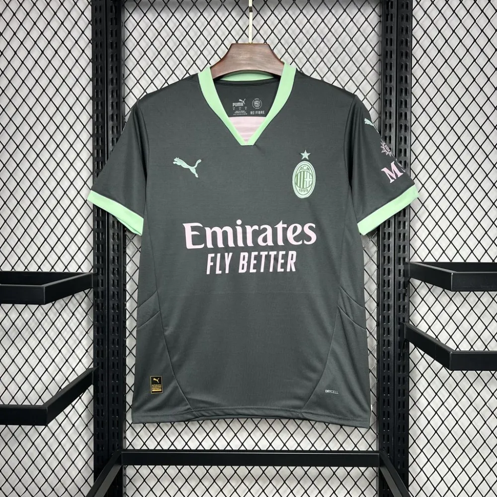 AC Milan Soccer Jersey Third Away Custom Shirt 2024/25