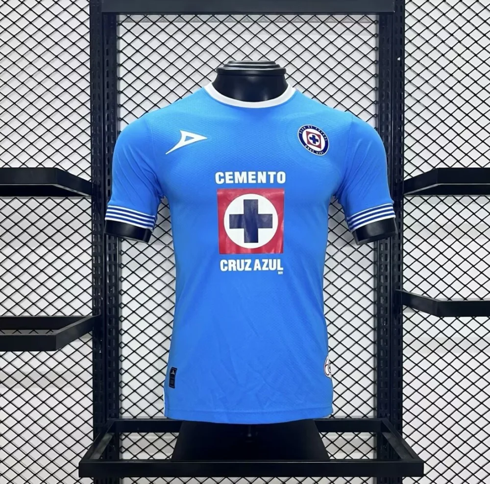 Cruz Azul Authentic Soccer Jersey Home Shirt 2024/25
