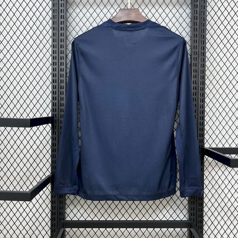 PSG Soccer Jersey Home Long Sleeve Custom Shirt 2025/26