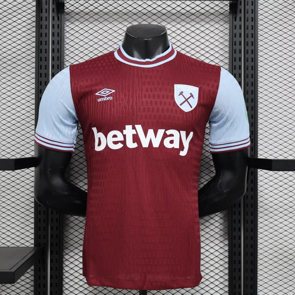 West Ham United Authentic Football Jersey Home Shirt 2024/25