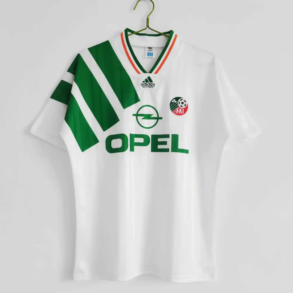 Ireland Retro Soccer Jersey Away Custom Shirt 1992-94
