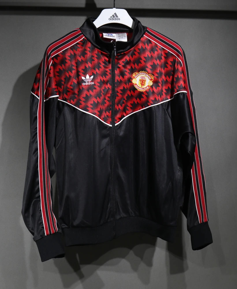 Manchester United Training Kit (Jacket+Pants) Black 2025/26