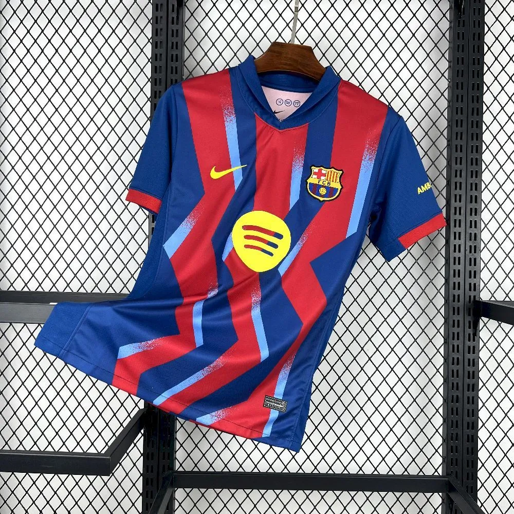 Barcelona Fourth Away Soccer Jersey Custom Shirt 2025/26