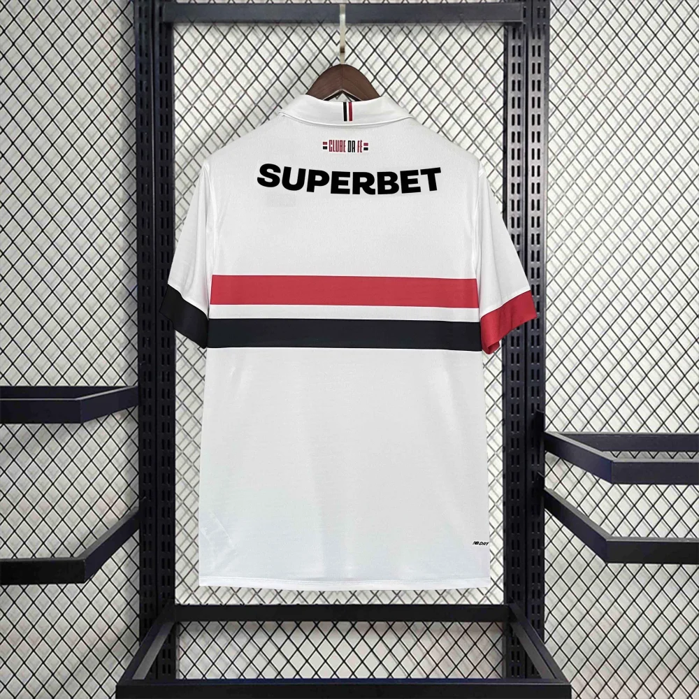 Sao Paulo FC Soccer Jersey Home Custom Shirt 2024