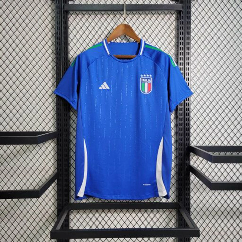 Italy Soccer Jersey Home Custom Shirt EURO 2024