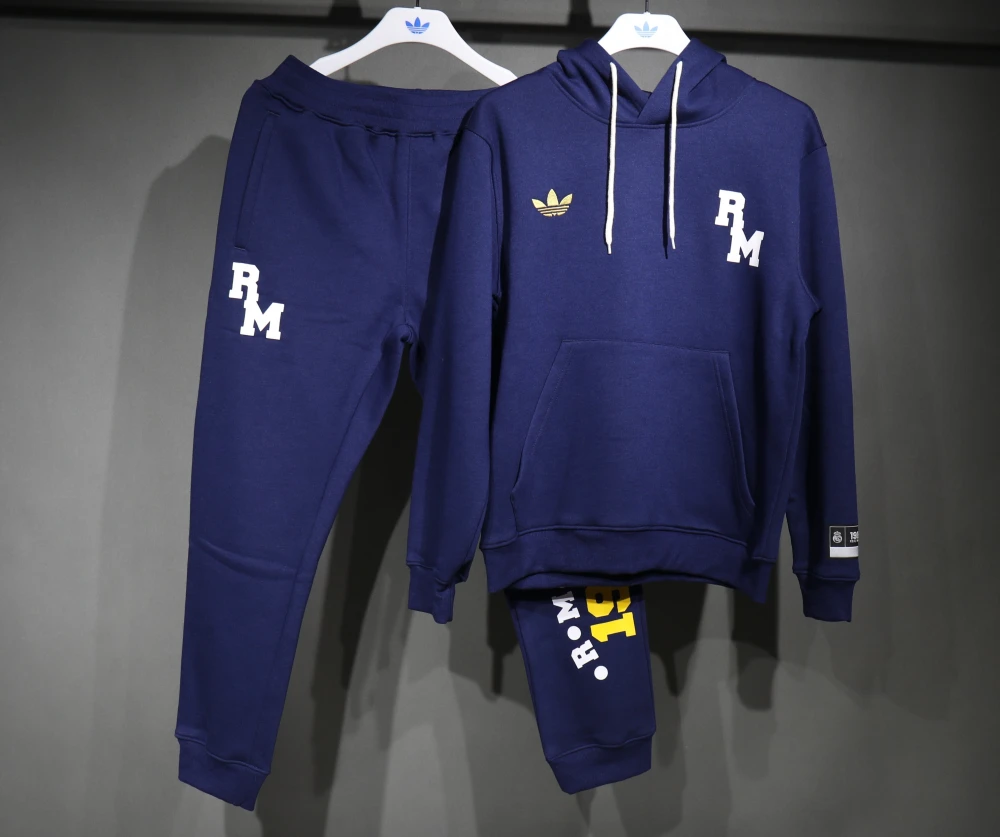 Real Madrid Hoodie Training Kit (Sweatshirt+Pants) Royalblue 2025/26