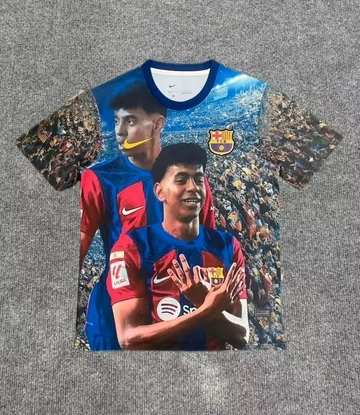LAMINE YAMAL #10 Barcelona Soccer Jersey Special Edition Custom Shirt 2025/26